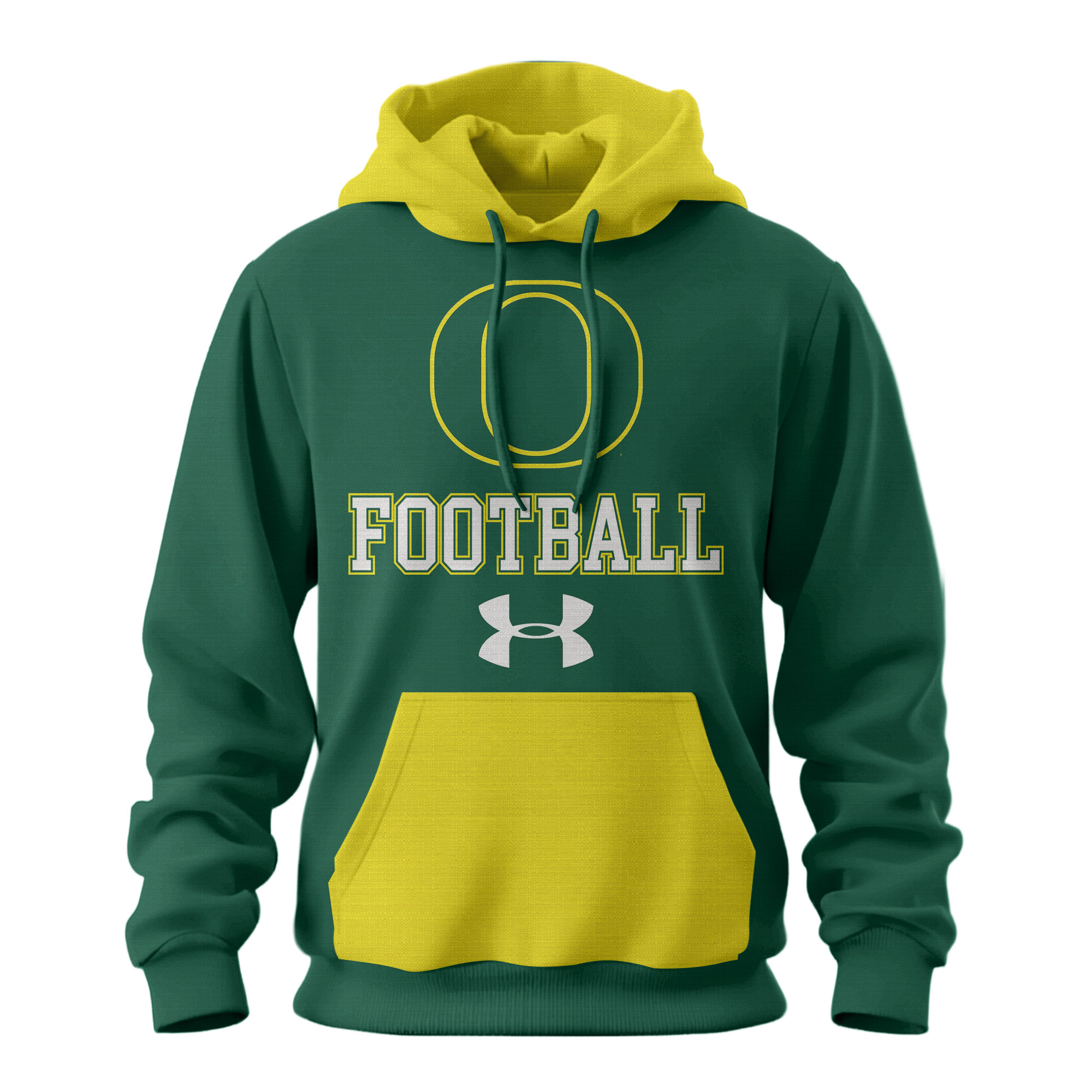 Oregon Ducks | Premium NCAA College Football Under Amour Hoodie - Image 3