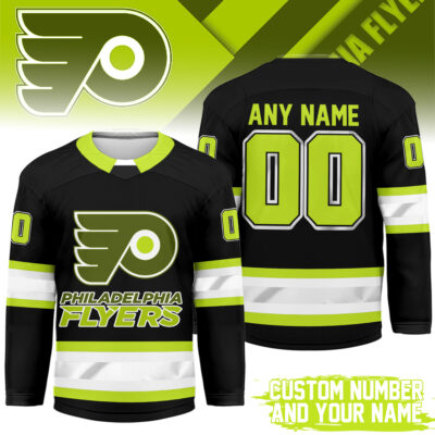 Philadelphia Flyers | Premium NHL Hi-Vis Hockey Spirit Custom Name and Number Jersey