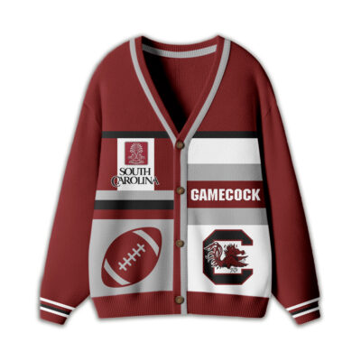 Alternative view of South Carolina Gamecocks | Premium NCAA Game Day Striped Knit Cardigan