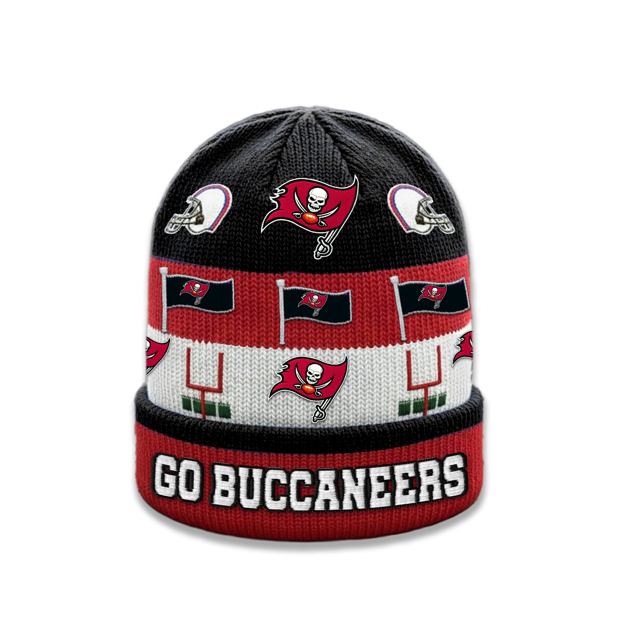 Tampa Bay Buccaneers | Premium NFL Game Day Fan Beanie Beanie Hat - Image 2