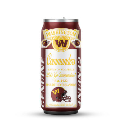 Alternative view of Washington Commanders | Premium NFL Budweiser Can Tumbler